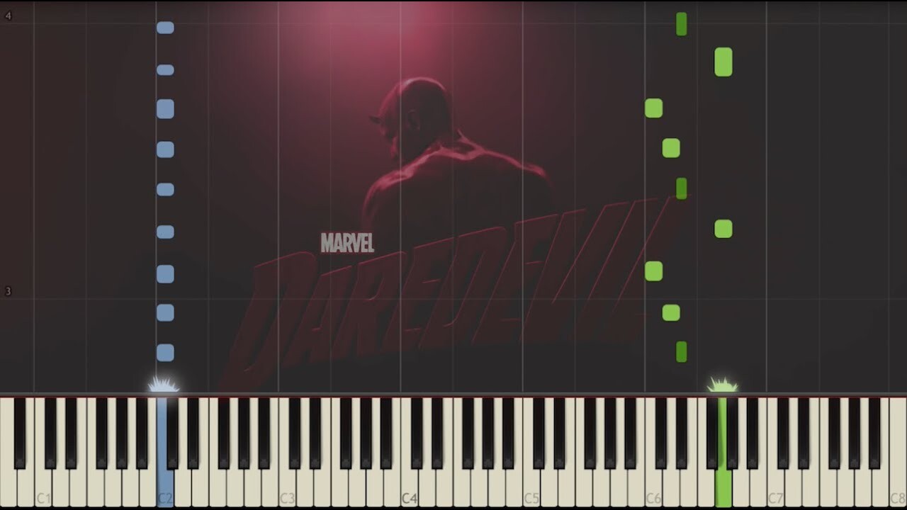 Main theme mp3. Daredevil Ноты для фортепиано. Ноты для фортепиано Сорвиголова. Punisher на пианино. Daredevil main Theme Ноты полностью.