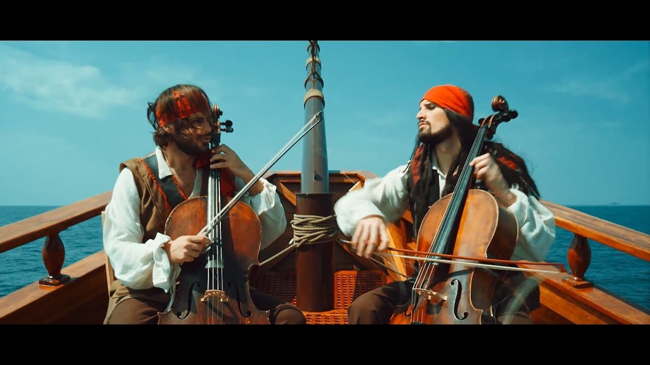 2cellos pirates of caribbean