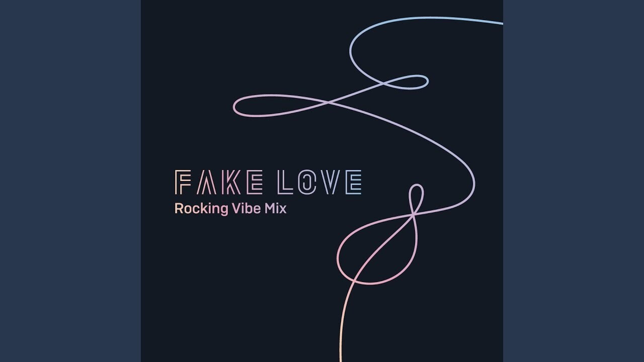 Vibe mix. BTS fake Love. Fake Love обложка. Обои альбома БТС fake Love.