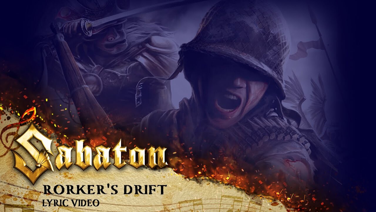 Rorkes drift sabaton. Sabaton Rorke's Drift. Леди тьма Сабатон. Rorke's Drift текст. Rorke's Drift Sabaton Piano.