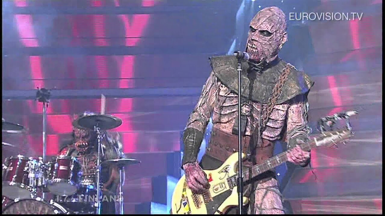 Lordi Hard Rock Hallelujah 2006 Eurovision Song Contest Winner dinle / Zikuvikuzi