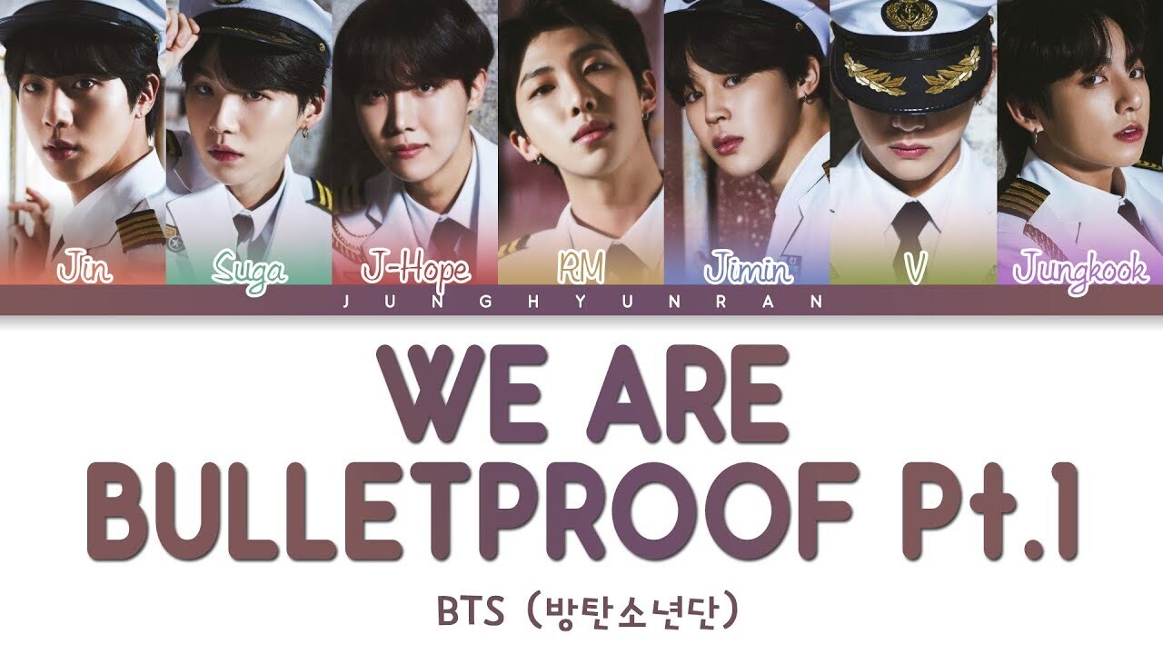 Were bulletproof bts